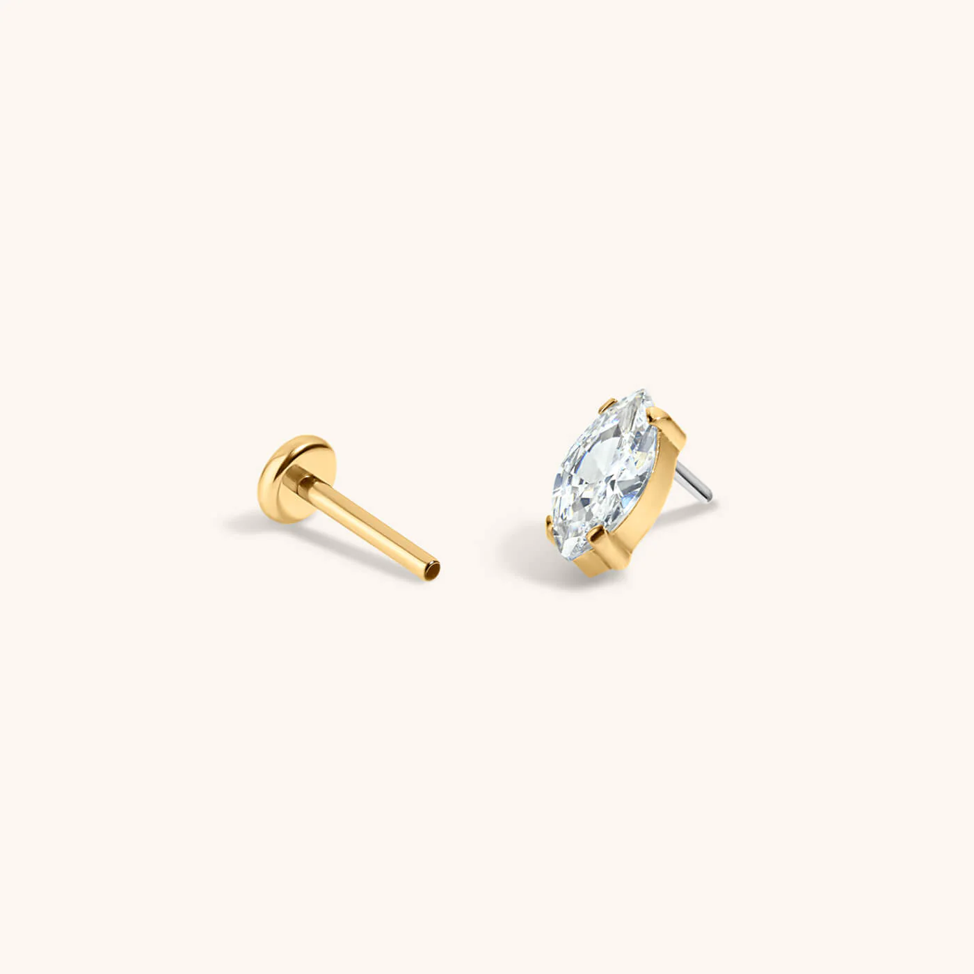 Celestial Crystal Marquise Nap Earrings - Image 3