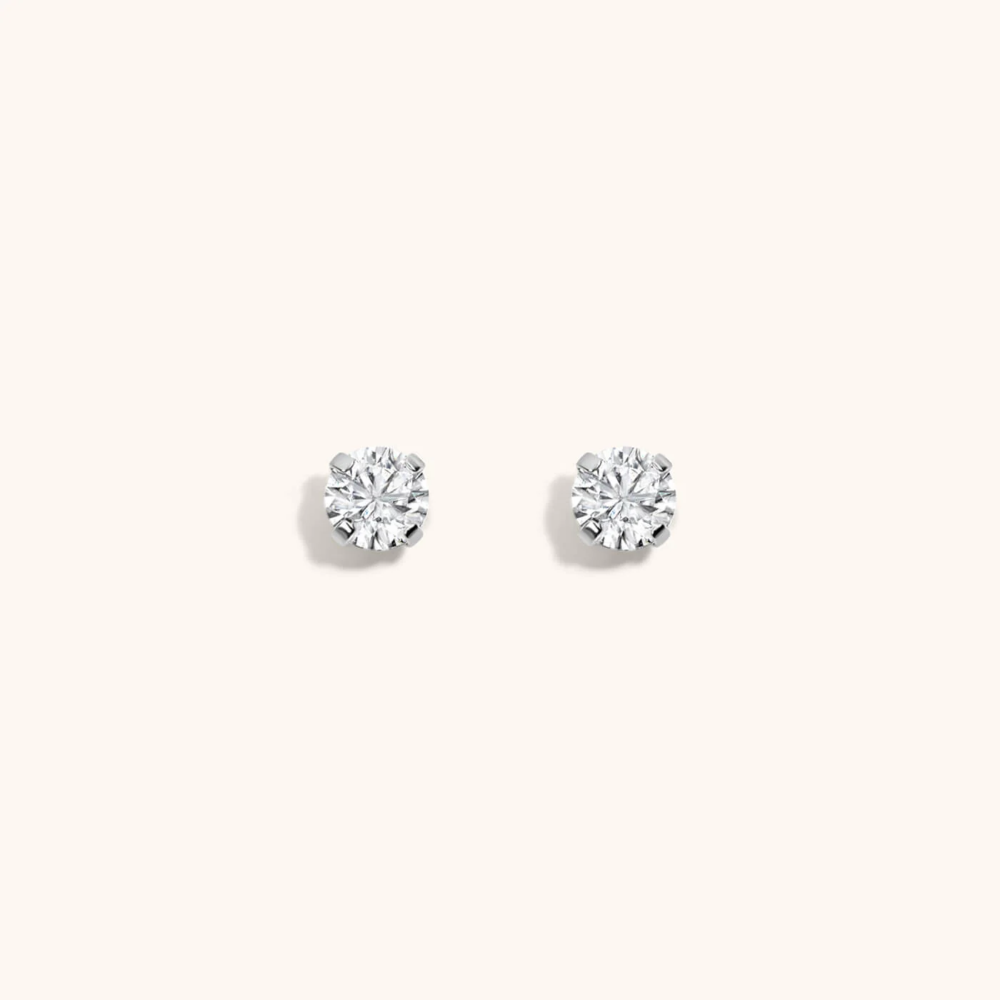 Celestial Crystal Solitaire Studs - Image 6