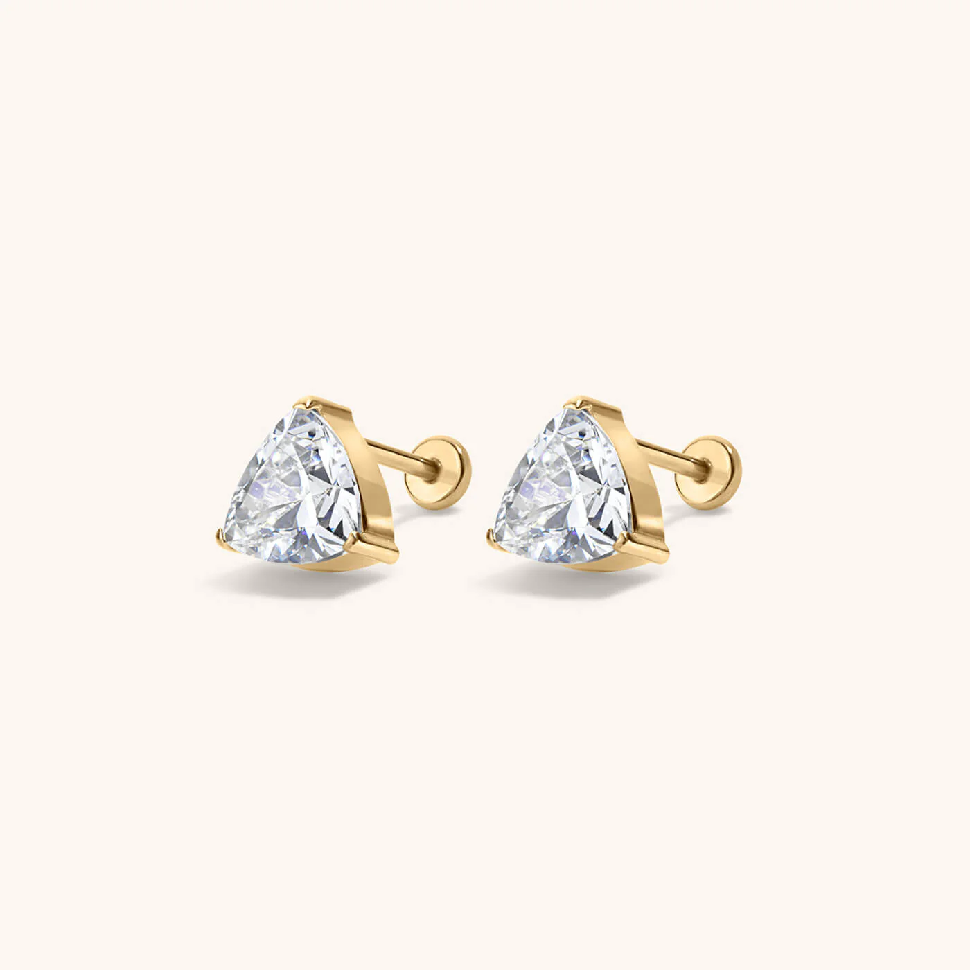 Celestial Crystal Trillion Nap Earrings
