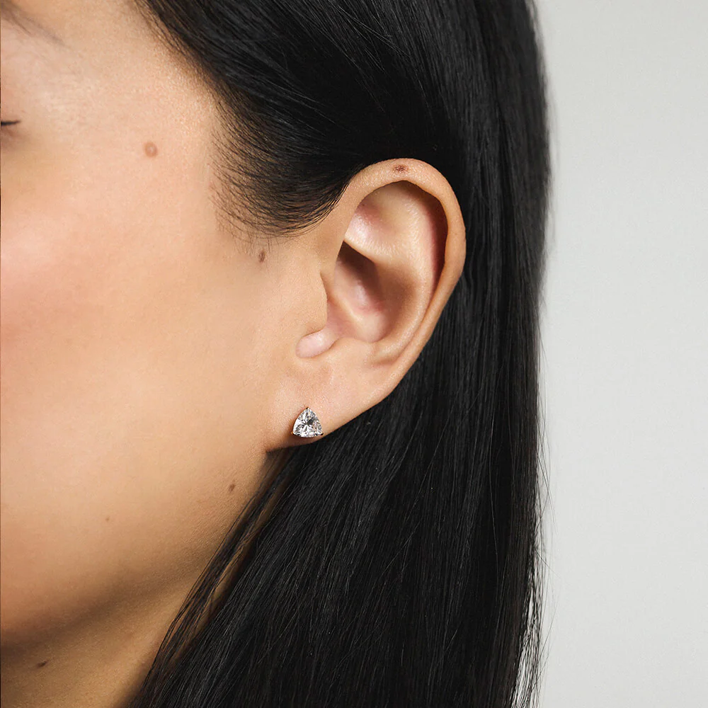 Celestial Crystal Trillion Nap Earrings - Image 2