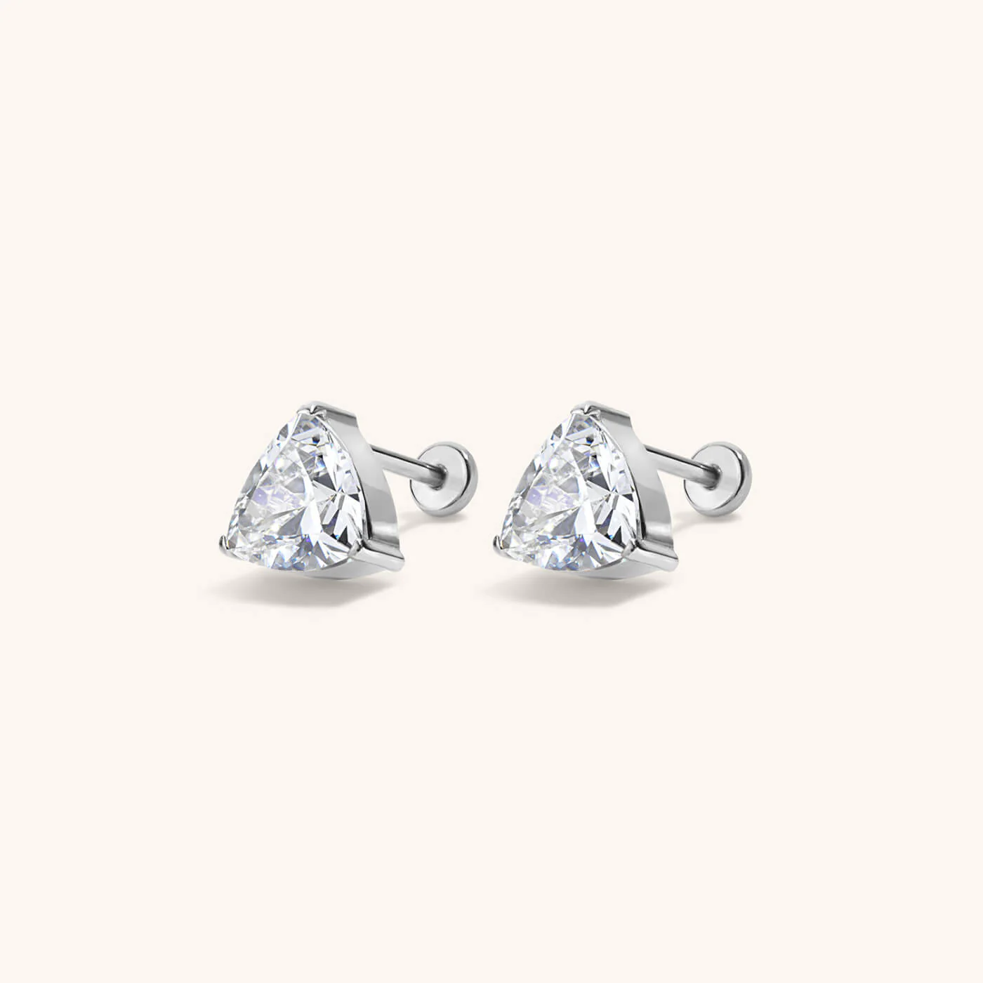 Celestial Crystal Trillion Nap Earrings - Image 4