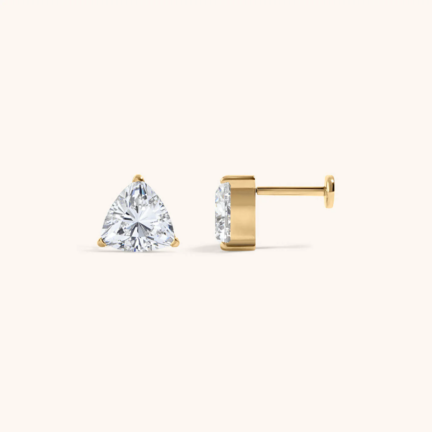Celestial Crystal Trillion Nap Earrings - Image 6