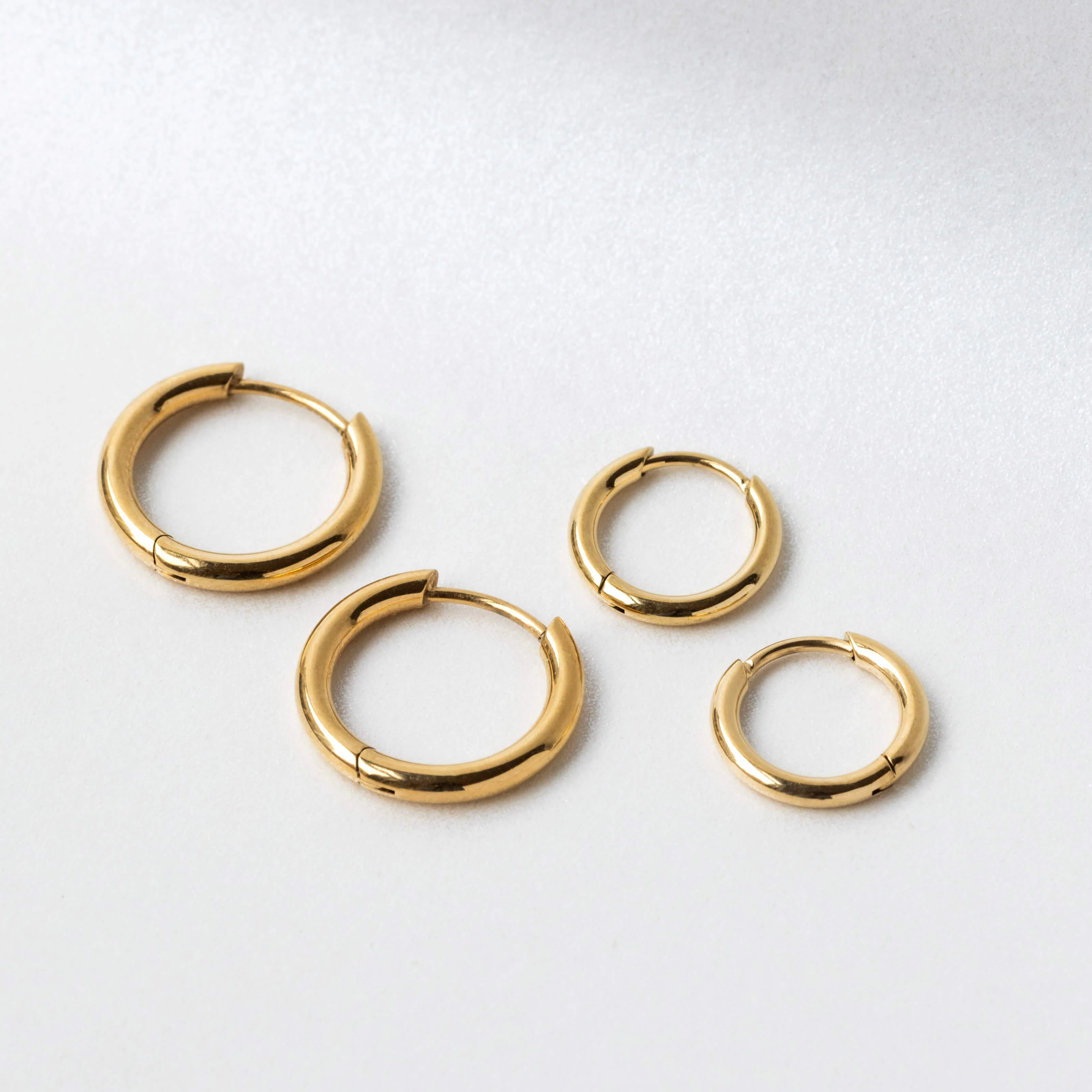 Classic Huggie Hoops, 11mm - Image 4