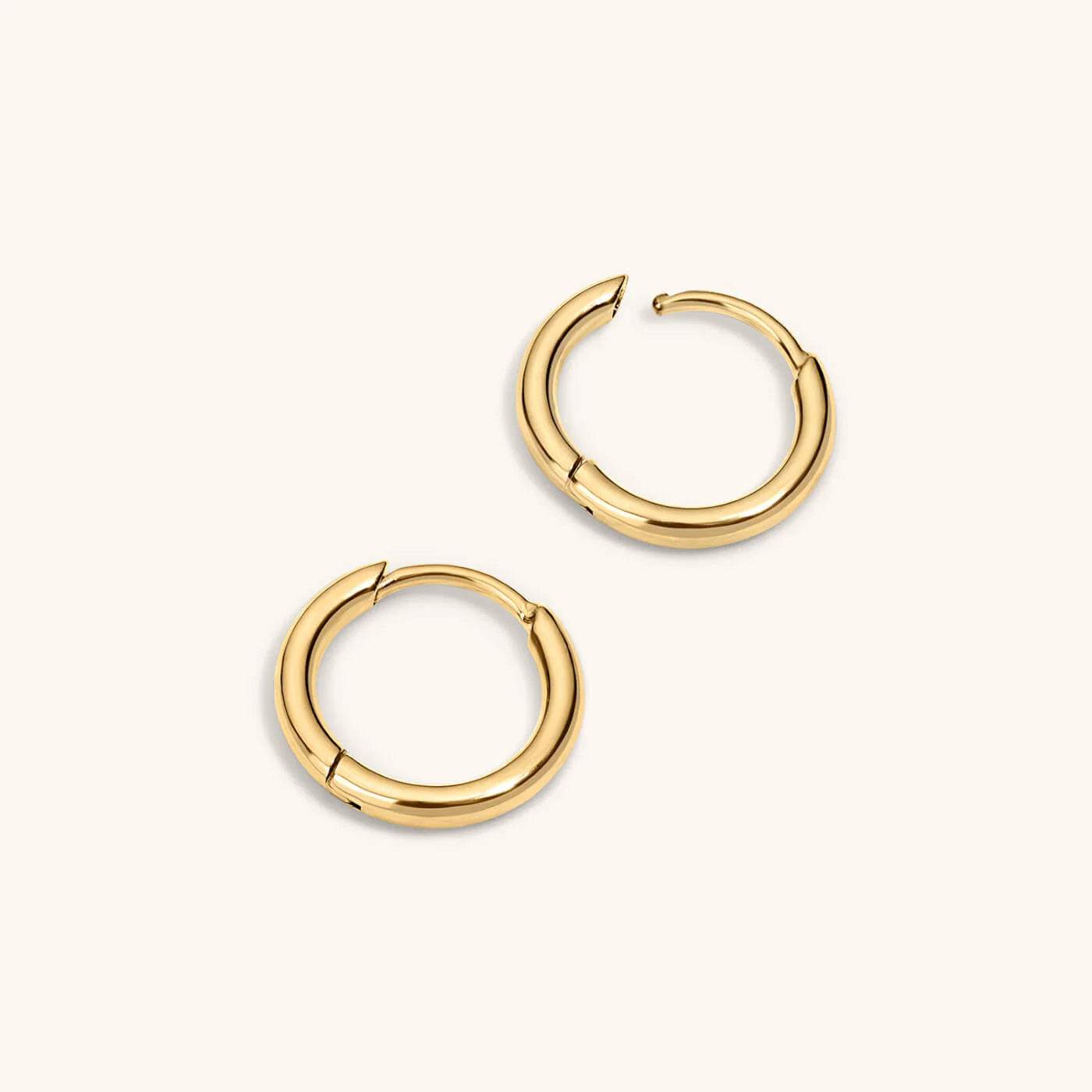 Classic Huggie Hoops, 11mm - Image 5