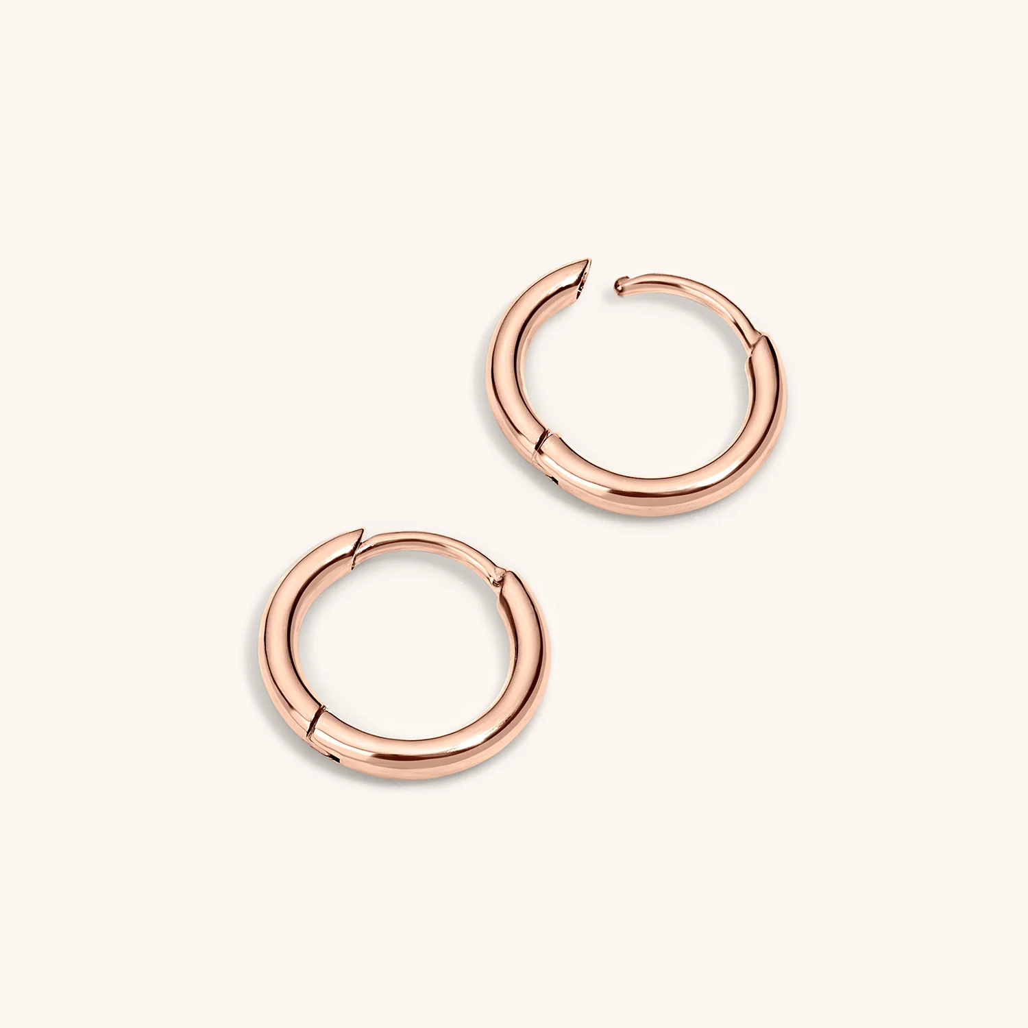 Classic Huggie Hoops, 11mm - Image 9
