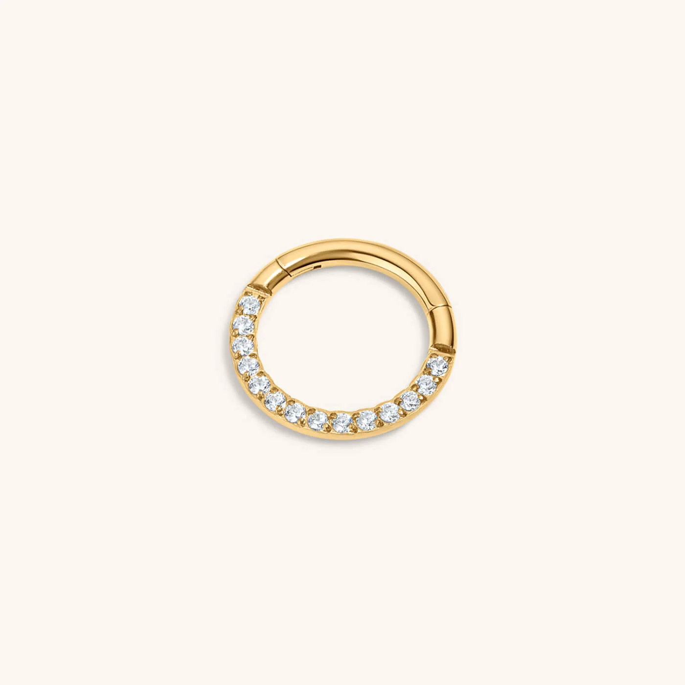 Cosmic Cartilage Hoop in 14k Gold - Image 4