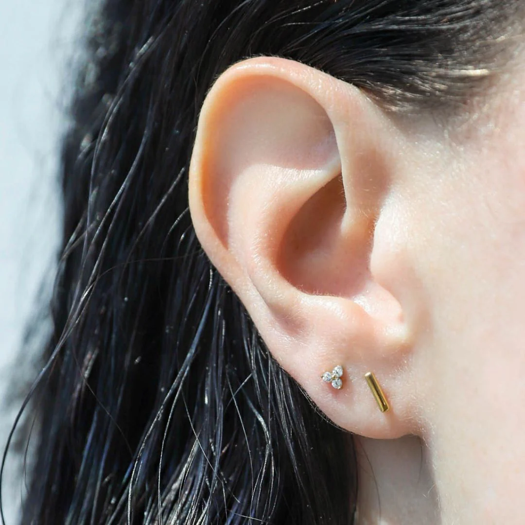 Crystal Trinity Studs - Image 3