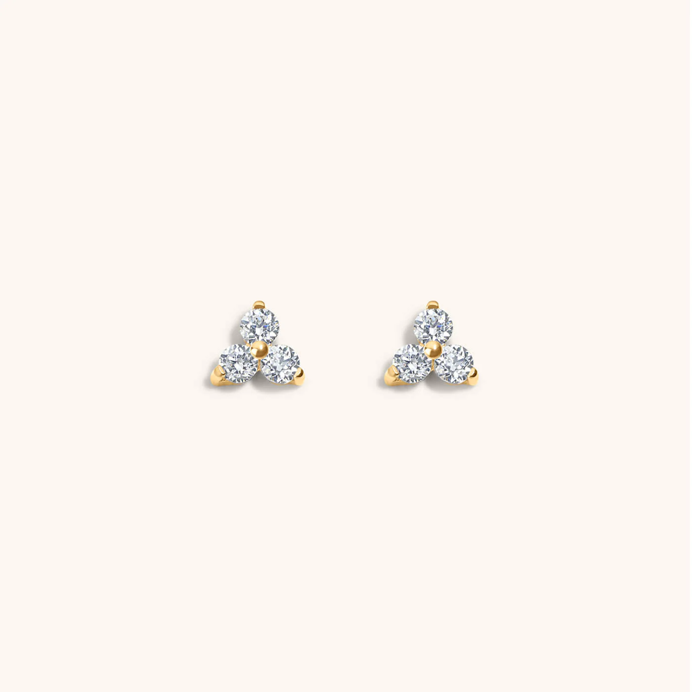 Crystal Trinity Studs - Image 5