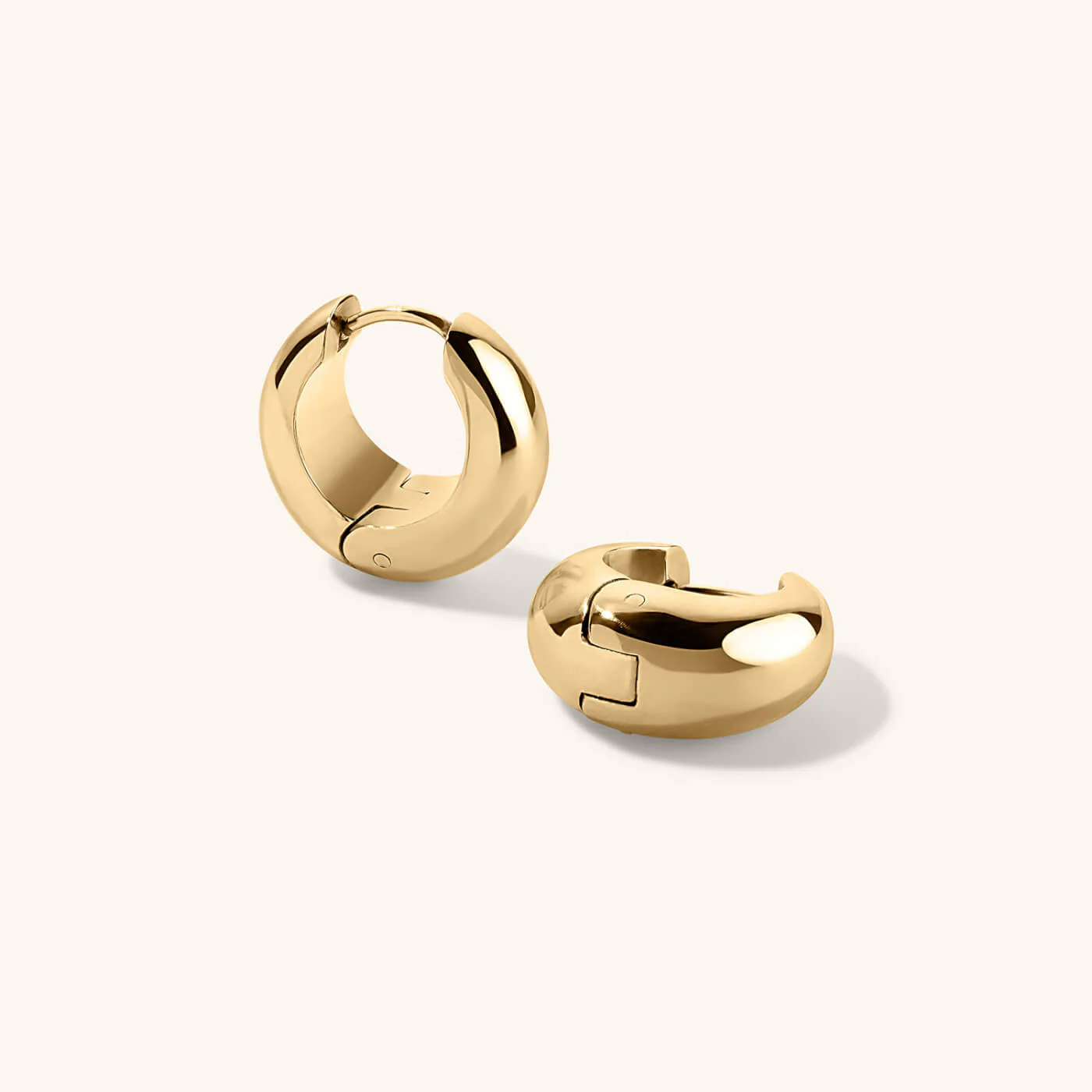 Dewdrop Huggie Hoops - Image 4