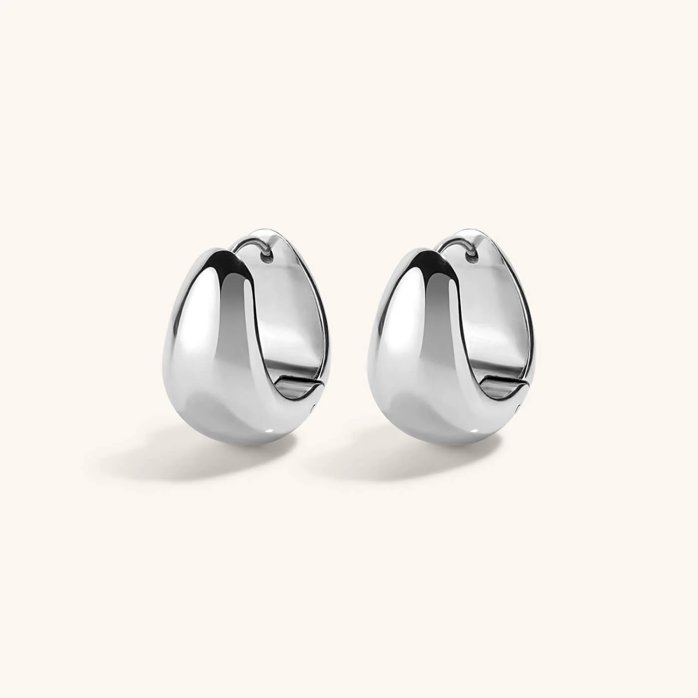 Mini Dewdrop Hoops - Image 4