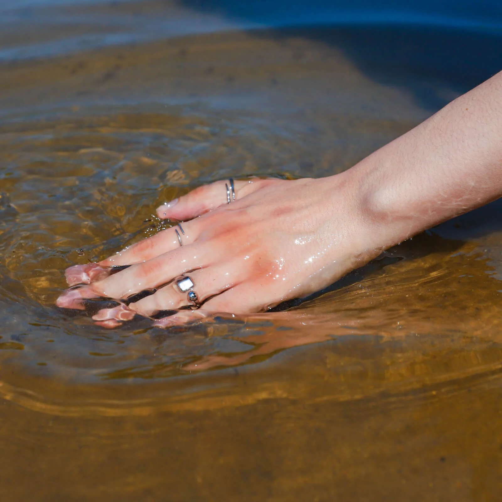 Floating Orb Signet Ring - Image 6