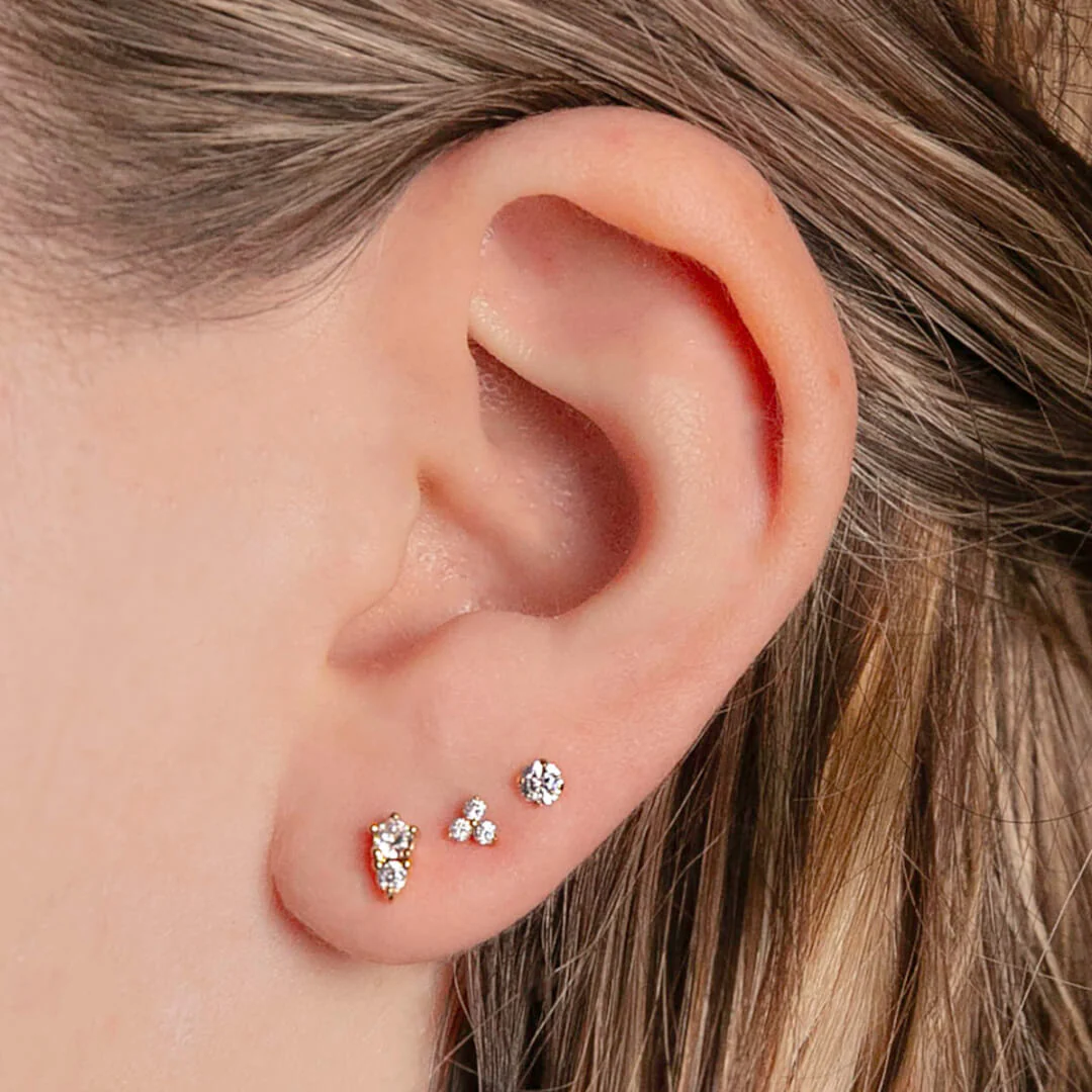 Goddess Nap Earrings Trio - Image 3