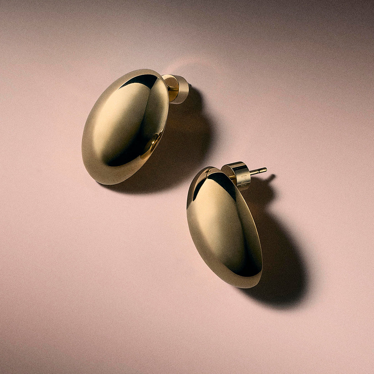 Oversized Oval Studs - Image 6