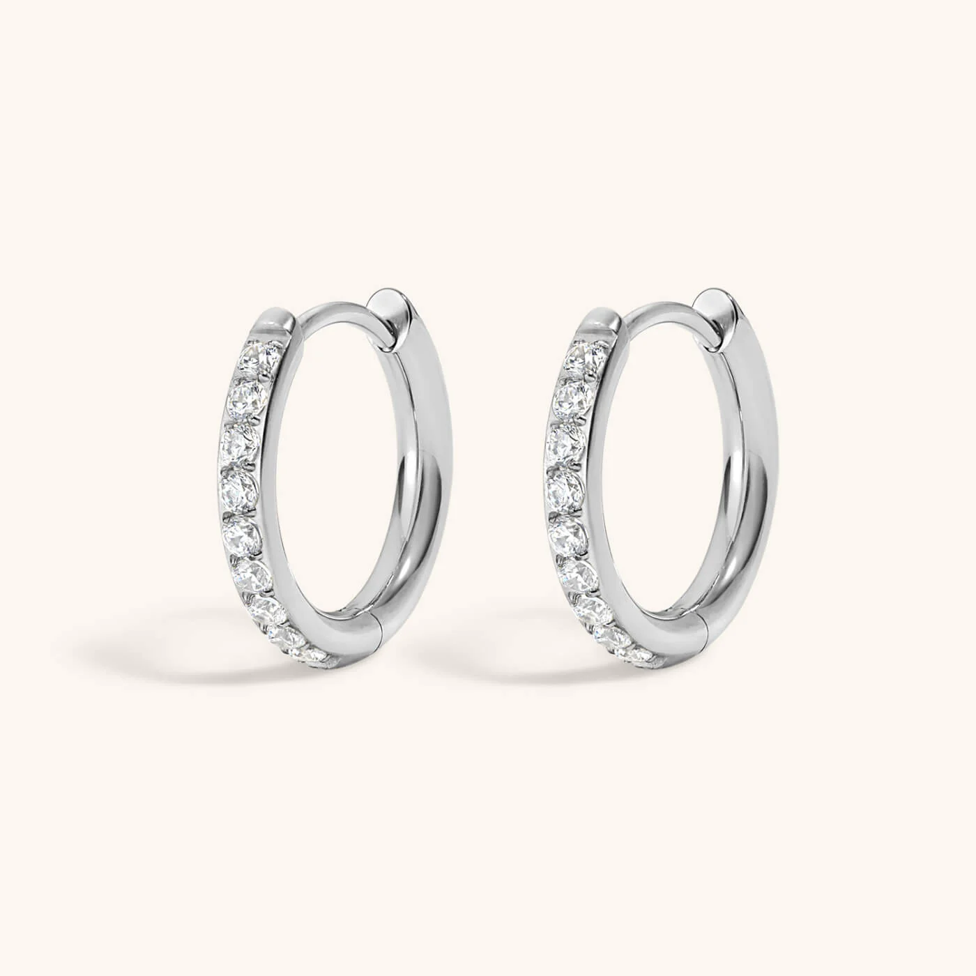 Pavé Hoops, 14mm - Image 4